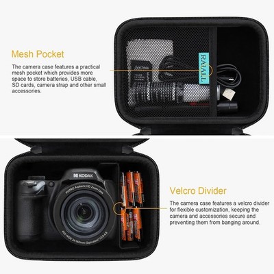 Camera Case for KODAK PIXPRO AZ405/AZ425/AZ255/AZ401/AZ528 Digital