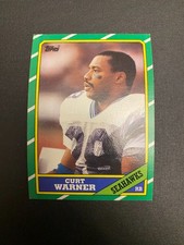 1986 Topps - #202 Curt Warner