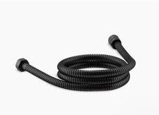 Kohler K-8593-BL 72 in. Mastershower Metal Shower Hose, Matte Black