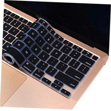 Silicone Keyboard Cover Skin for MacBook Air 13.3 inch A2337 M1 Released Black