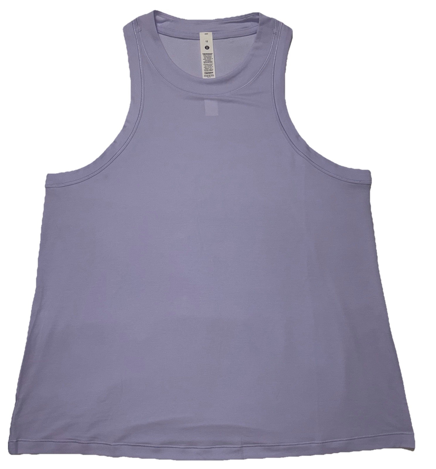 NWT💎LULULEMON💎SIZE 12💎JERSEY TRAINING TANK💎AUTHENTIC💎SERENE BLUE💎RELAXED💎