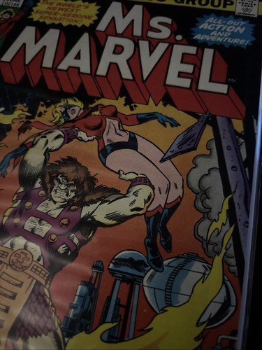 Ms. Marvel #6 Grotesk (1977 Marvel Comics) Carol Danvers Bronze Age Vf- - Imagen 7 de 7