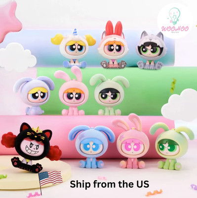   Kayou x The Powerpuff Girls Claw Attack Face Changing Series Figure Blind Box
