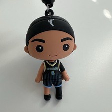 WNBPA Figural 3D Bag Clip Series 1 Angel Reese 2025 WNBA Chicago Sky Away Jersey