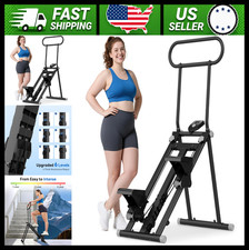 ErgoLife Stair Stepper for Home Gym Adjustable Resistance Foldable Cardio