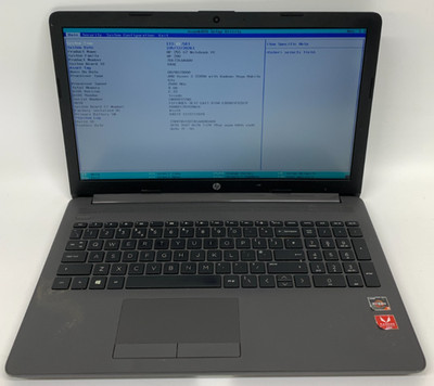 HP 255 G7 15'' Ryzen 3 8GB RAM 256GB NVMe Grade C GBR 81% Kapazität schwarz