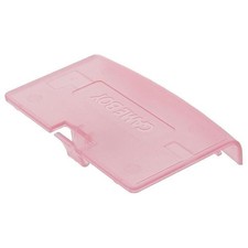 Clear Pink Battery Cover Game Boy Advance for Nintendo GBA Replacement Door