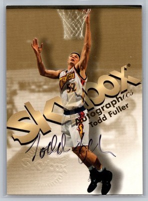 1998-99 SkyBox Premium Autographics Todd Fuller Autograph (Auto) NM-M
