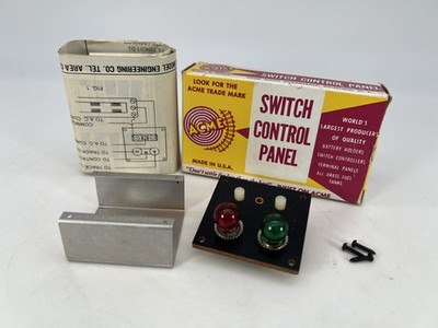 ACME #444 Switch Control Panel Model Train Accessory Red Green USA | eBay