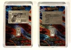Lot of 2 BHB Hits America’s Blueprint 1/4 oz .999 Silver Card & 1 gram of silver