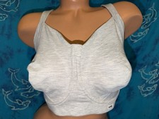 NWT Natori 7234439 Heather Gray Cotton Full Support Underwire Spirts Bra 40DDD