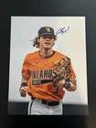 Carson Benge Autographed Signed Photo 11x14 New York Mets Baseball JSA Cert