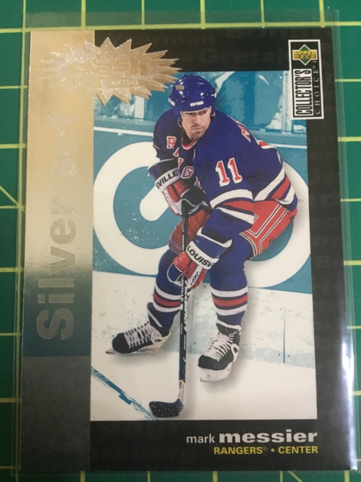1995-96 Upper Deck Collectors Choice You Crash the Game # C6 Mark Messier