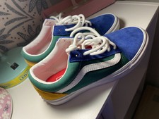 green red blue vans