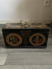 Ancien coffre de mariage coffre a bijoux l empire austro hongrois XIX eme