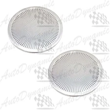 FITS TESLA MODEL 3 INTERIOR 2PCS MATTE SILVER REAR SPEAKER COVER TRIM OVERLAY