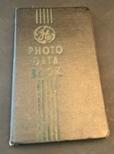 VINTAGE 1945 GE PHOTO DATA BOOK GENERAL ELECTRIC