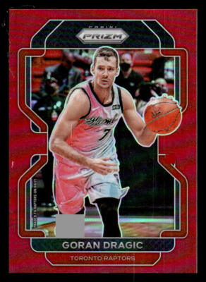 Goran Dragic 2021-22 Panini Prizm Ruby Wave #204