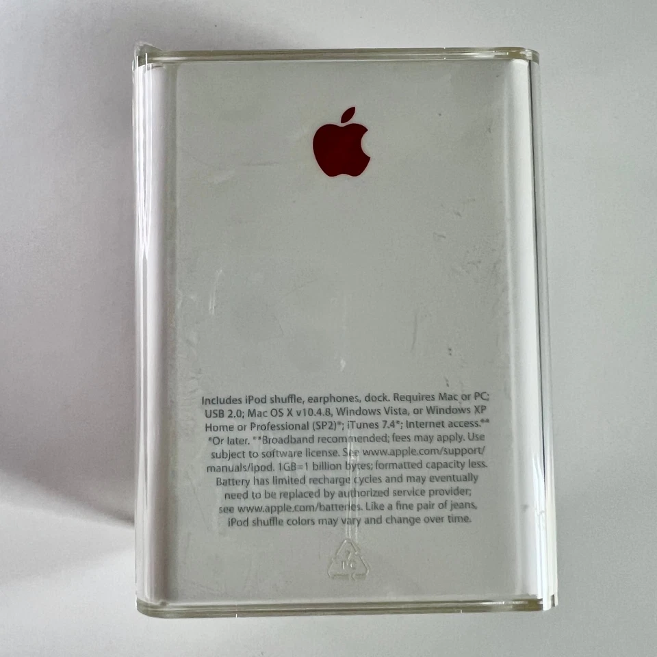 Apple iPod Shuffle 2nd Gen Special Edition Product RED 2GB NIB Sealed - Image 4 of 4