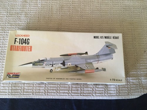 Hasegawa Lockheed F-104g Star Fighter Model Kit. - Picture 7 of 7
