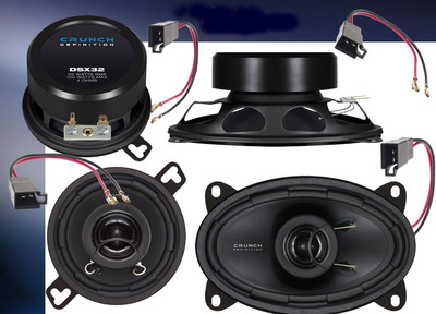 Lautsprecher Set für VW Golf2-Country-Polo-86c Crunch komplett
