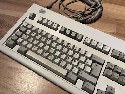 IBM Keyboard Tastatur 1391403 Model M Klick Clicky 1993 PS/2 Retro 486 Doom PC