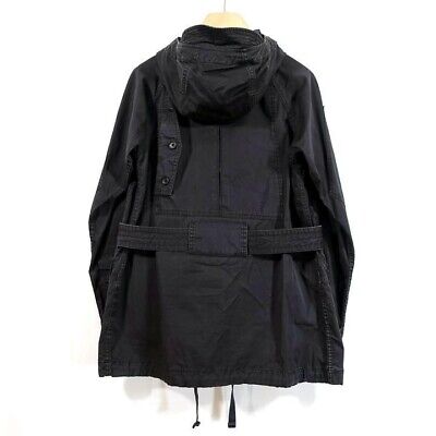 Engineered Garments men's belted field parka size S black Engineered Garments men's belted field parka size S black