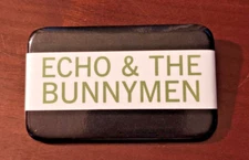 Echo & The Bunnymen-Promo Button '97- RARE-Evergreen