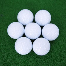 Professional 2 Layers Golf Ball White Ultimate Straight 75% Self Correcting