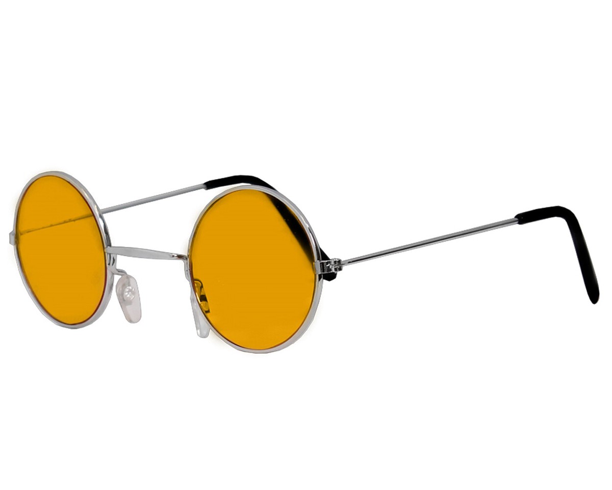 Jrl Onyx Round Lens Sunglasses Mens Womens Ladies John Lennon