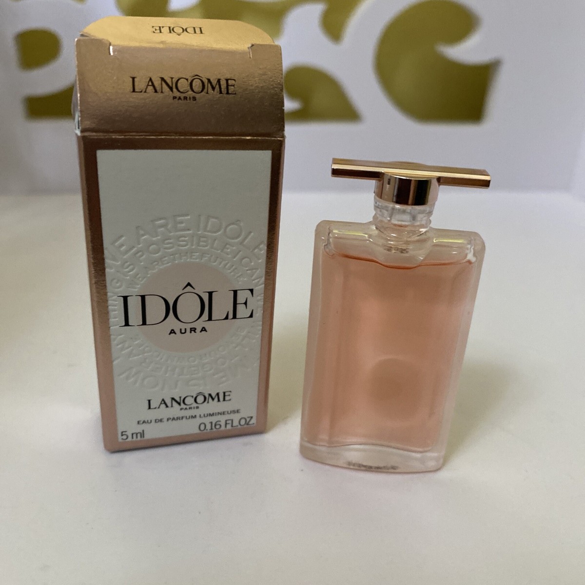 Lancom Idole Aura Eau De Parfum Lumineuse 5ml Miniature In Box