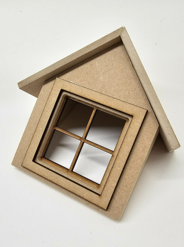 Dolls House, Accessories, Window, DIY, Dormer Windows, 45 degree, DIY245dhd