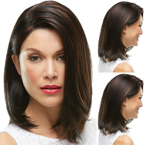 Women Real Natural Short Wavy Pixie Cut BOB Curly Wig Ladies Cosplay Hair Wigs - Picture 29 of 51