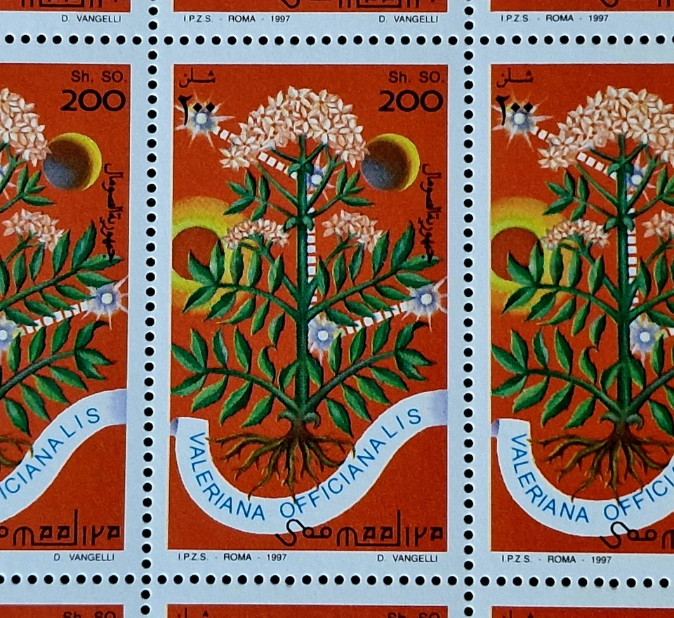 Somalia 1997 MNH Nature Plants 80 Stamps Full Sheets 20 Sets Mi €220.00 - Image 4 of 4