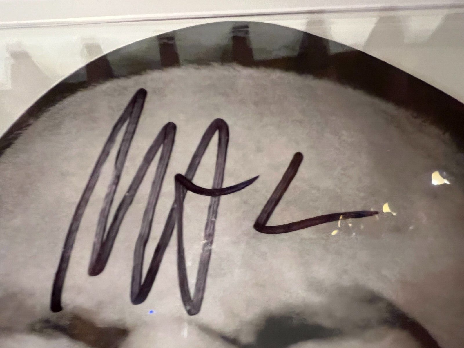 Fathead Sticker Pacman MAC MILLER SIGNED AUTOGRAPHED FATHEAD STICKER RARE BLUE SLIDE PARK PSA ...