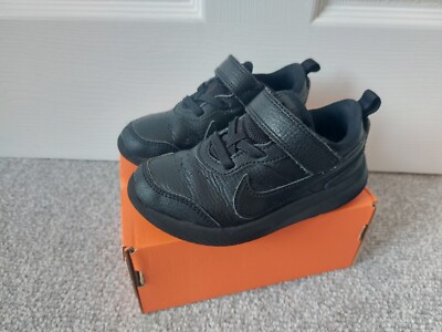 Boys Nike Trainers Black School Shoes Size Infant UK