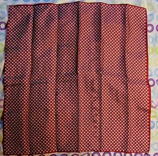 Tommy Hilfiger Men's Snowman Print Pocket Square Color Red One Size