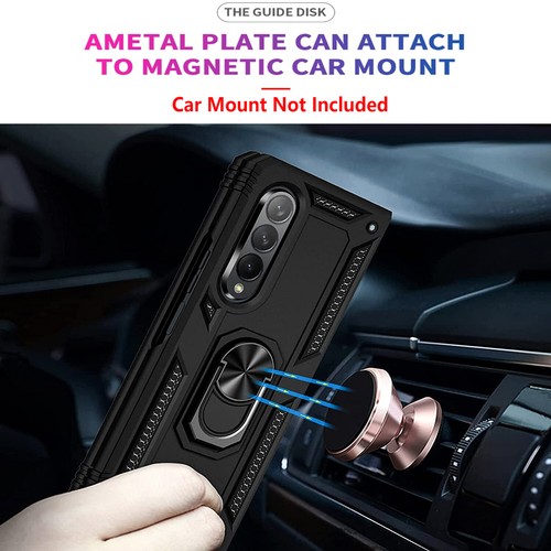 For Samsung Galaxy Z Fold 4 Case Phone Cover Shockproof Ring Holder Kickstand - Picture 14 of 48