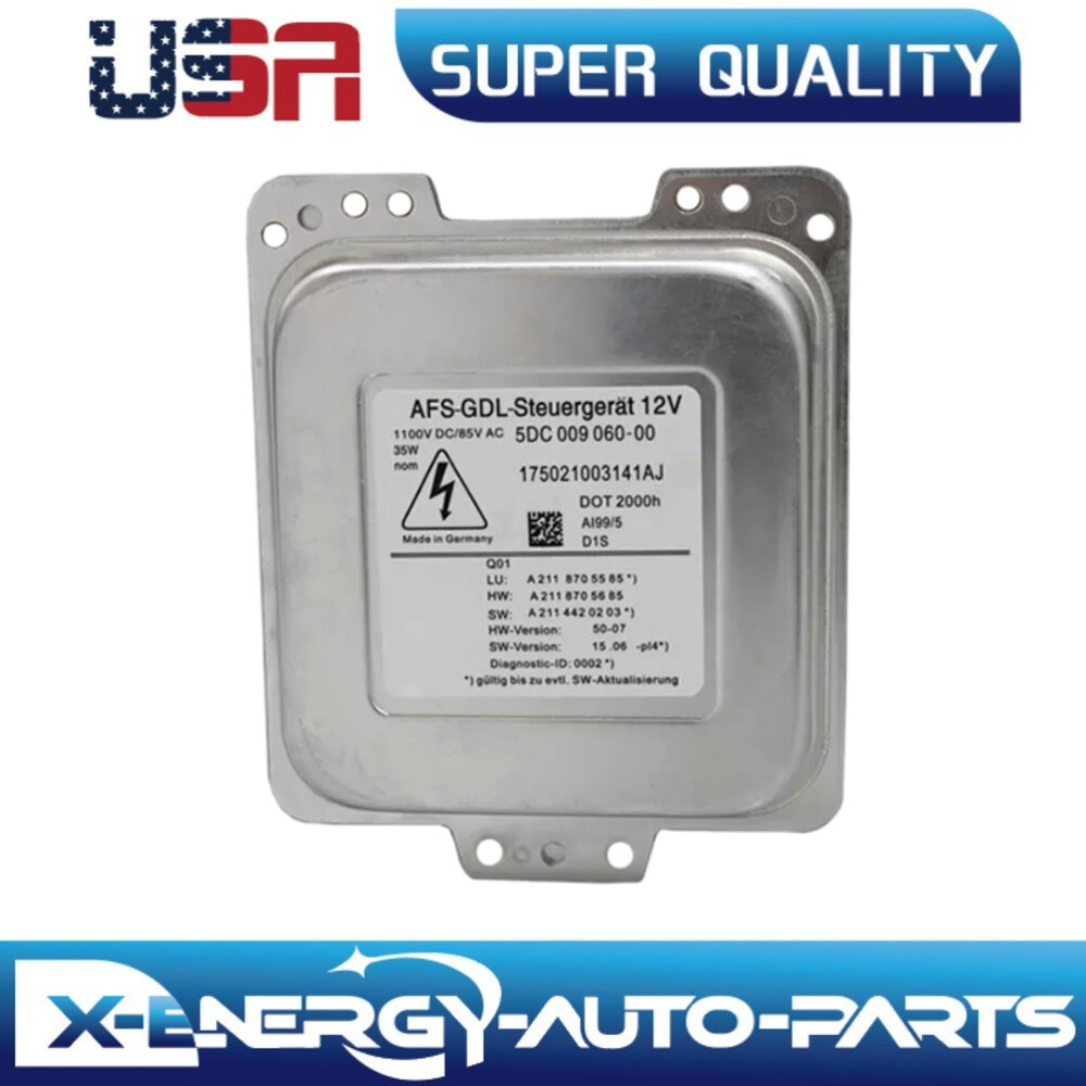 Xenon HID Ballast for Mercedes-Benz E Class W211 2006 - 2009 5DC009060-00 Xenon HID Ballast for Mercedes-Benz E Class W211 2006 - 2009 5DC009060-00