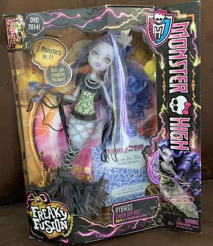 MONSTER HIGH FREAKY FUSION HYBRIDS SIRENA VON BOO DOLL - Picture 2 of 3