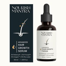 100  Advanced Hair Growth Serum With Redensyl, Anagain, Procapil  Rice Water