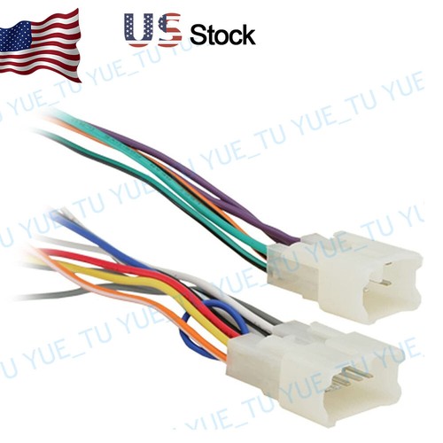 Toyota Car Stereo CD DVD Player Wiring Harness Wire Adapter for