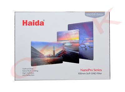 Haida NanoPro 100 mm weich abgestufte Neutraldichte ND4 ND 0,6 Filter 2 Stop 100