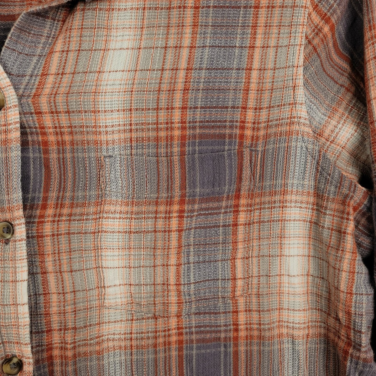 Costume en Lin Orange Foncé avec Chemise Habillée Bleue