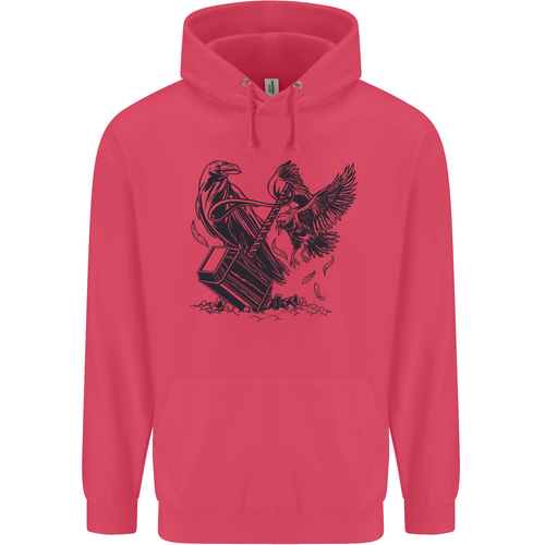 Hammer and Raven Vikings Childrens Kids Hoodie - Picture 33 of 68