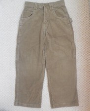  Great Condition UR It Boys Size 8 Beige Corduroy Uniform Pants