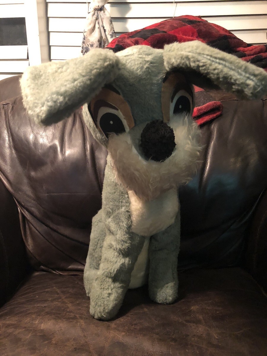 希少★WALT Disney's Lady and the TRAMPぬいぐるみ Amazon.com: Disney 13-inch Large Tramp Stuffed Animal, Dog