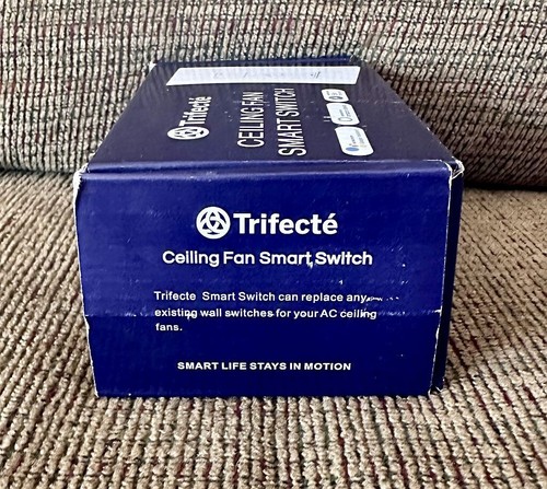 Trifecte Ceiling Fan Smart Switch Controller & Dimmer Light Wall Switch - NEW!! - Picture 18 of 19