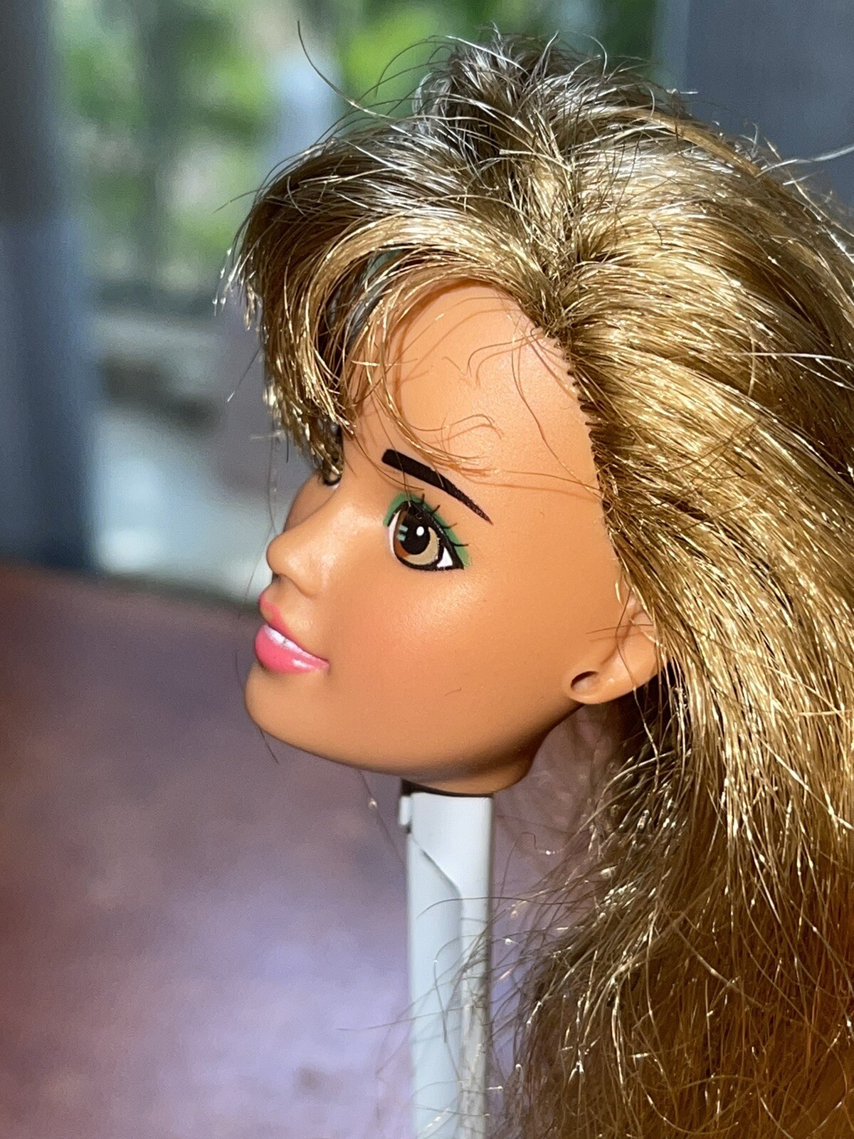 Barbie Doll Head Only Teresa OOAK Or Custom, Extra Long Blonde Hair