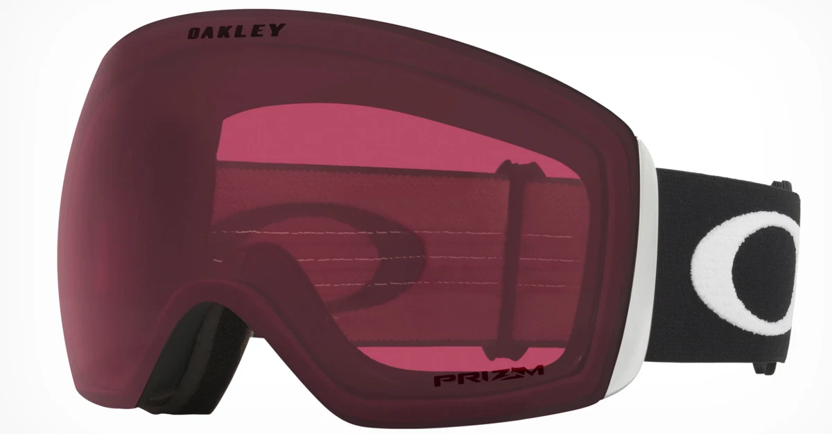 Black oakley top ski goggles